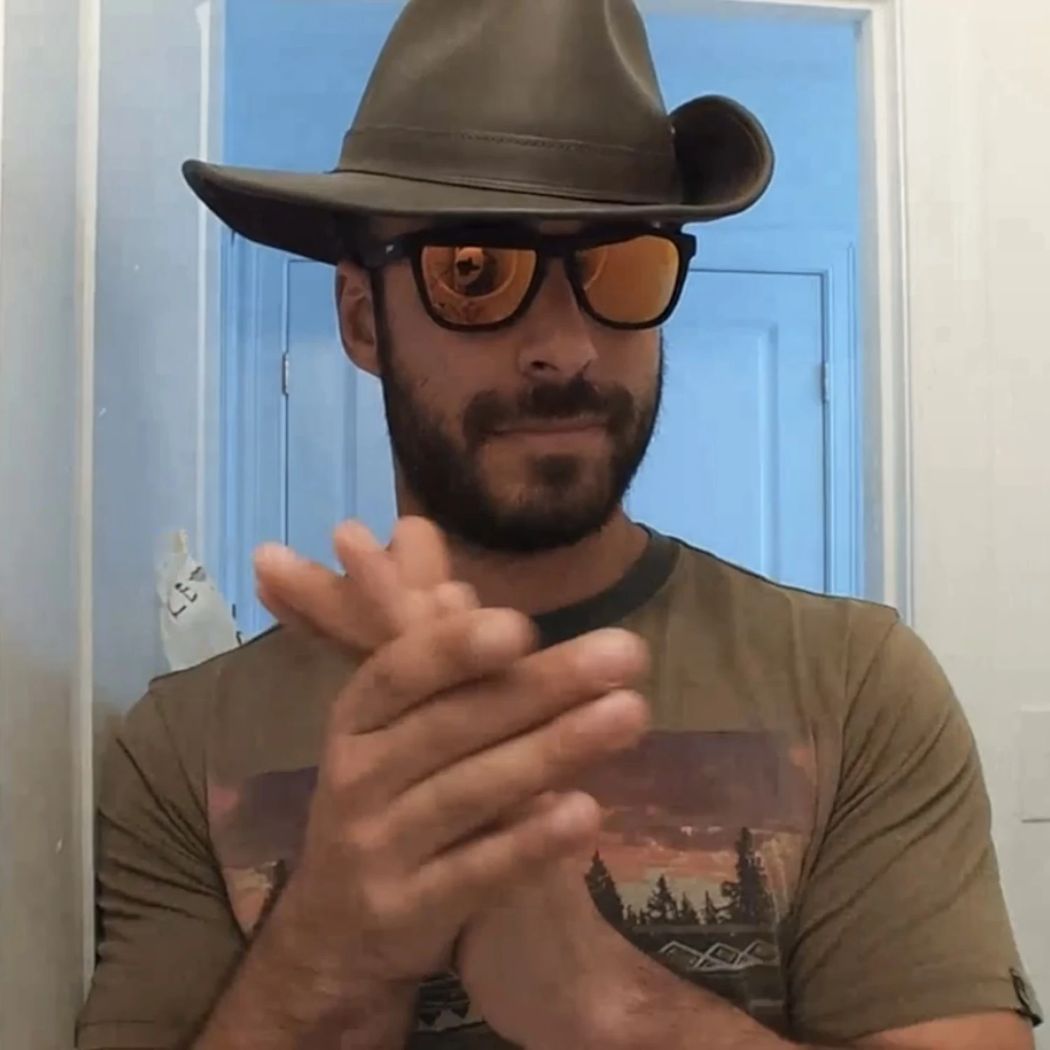 Cowboy portrait